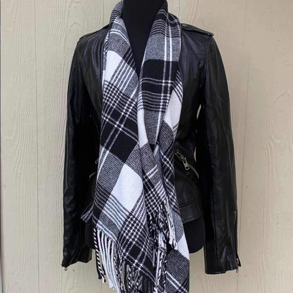 REWIND JACKET/ SCARF BLACK SIZE: S